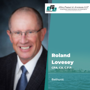 Roland Lovesey, CPA, CA, C.F.P.